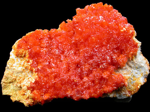 Orpiment from El'brusskiy Mine, 35 km NE of Mount Elbrus, Kabardino-Balkarian Republic, Russia