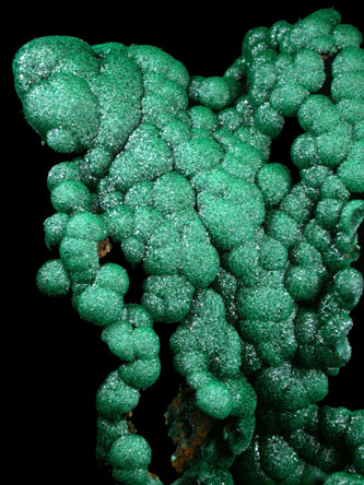 Malachite from Mashamba Mines, 10 km west of Kolwezi, Katanga Copperbelt, Lualaba Province, Democratic Republic of the Congo