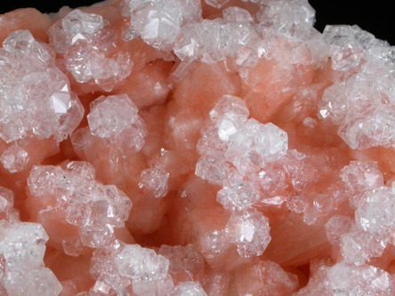 Apophyllite on Stilbite from Jasai Quarry, Mumbai, Maharashtra, India