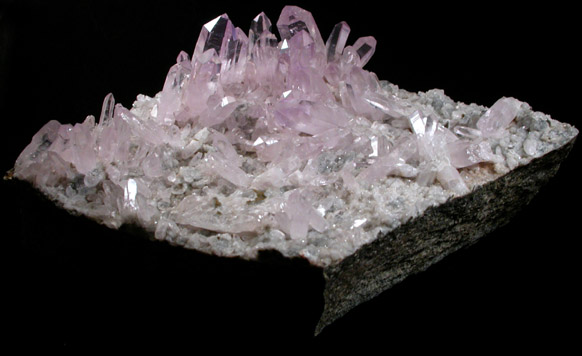 Quartz var. Amethyst from Cerro de la Concordia, Piedras Parado, near Las Vigas, Tatatila, Veracruz, Mexico