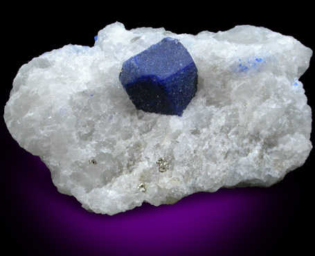 Lazurite var. Lapis Lazuli from Sar-e-Sang, Kokscha Valley, Badakshan, Afghanistan (Type Locality for Lazurite)