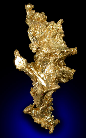 Gold (crystallized) from Eagle's Nest Mine, Placer County, California