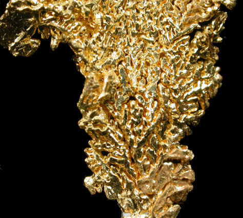 Gold from Eagle's Nest Mine, Placer County, California