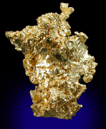 Gold (crystallized) from Eagle's Nest Mine, Placer County, California