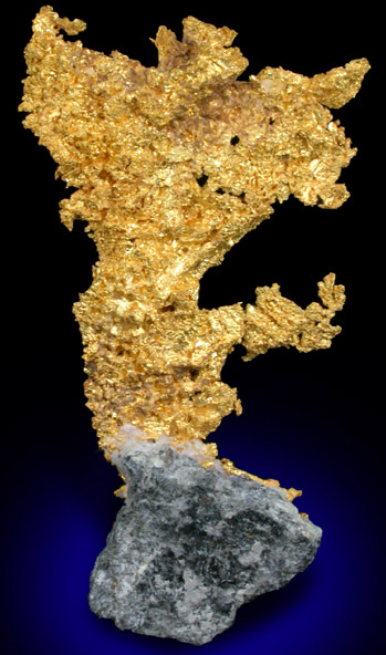 Gold from Eagle's Nest Mine, Placer County, California