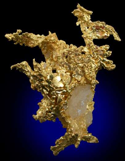 Gold (crystallized) from Eagle's Nest Mine, Placer County, California