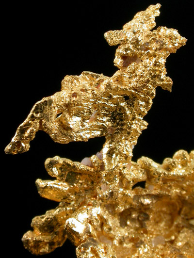 Gold from Eagle's Nest Mine, Placer County, California