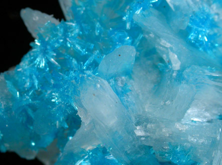 Cavansite on Stilbite from Wagholi Quarry, Maharashtra, India