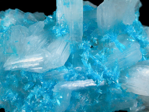 Cavansite with Stilbite-Ca from Wagholi Quarry, Maharashtra, India