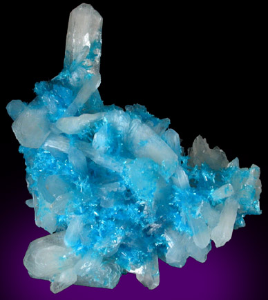 Cavansite with Stilbite-Ca from Wagholi Quarry, Maharashtra, India