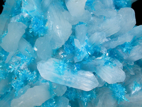 Cavansite with Stilbite-Ca from Wagholi Quarry, Maharashtra, India