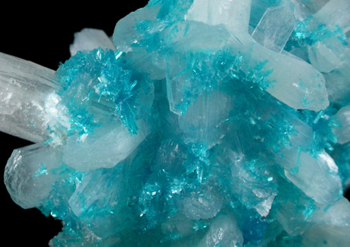 Cavansite with Stilbite-Ca from Wagholi Quarry, Maharashtra, India