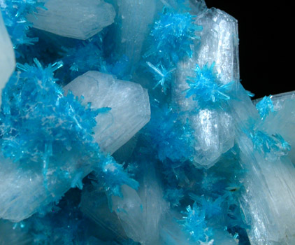 Cavansite with Stilbite-Ca from Wagholi Quarry, Maharashtra, India