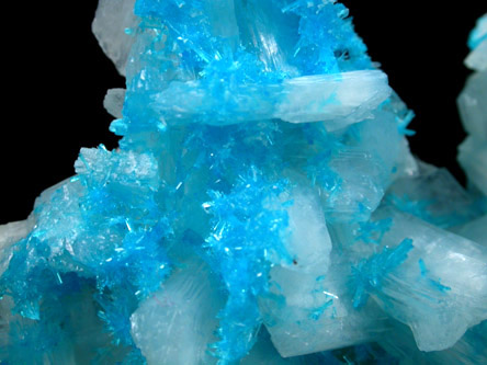 Cavansite with Stilbite-Ca from Wagholi Quarry, Maharashtra, India