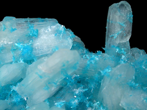 Cavansite with Stilbite-Ca from Wagholi Quarry, Maharashtra, India