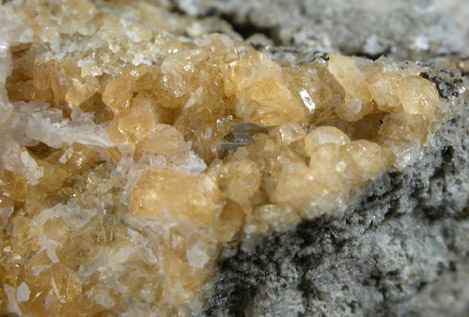 Clinohumite from Monte Somma, Vesuvius, Campania, Italy (Type Locality for Clinohumite)