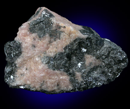 Freibergite and Galena from Halsbrcke, Freiberg District, Erzgebirge, Saxony, Germany (Type Locality for Freibergite)