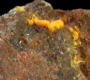 Marecottite with Rabejacite from Mine de La Creusaz, near Les Marecottes, Wallis, Switzerland (Type Locality for Marecottite)
