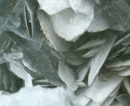 Skorpionite (IMA 2005-10) on Tarbuttite from Skorpion Mine, Rosh Pinah, Luderitz District, Namibia (Type Locality for Skorpionite)