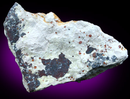 Capgaronnite var. Tocornalite with Grossular from Old B.H.P. Open Cut, Broken Hill, New South Wales, Australia