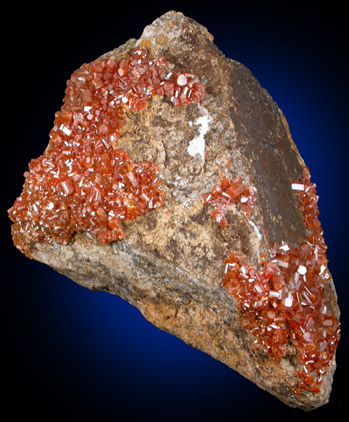 Vanadinite from Apex Mine, San Carlos, Manuel Benavides, Chihuahua, Mexico