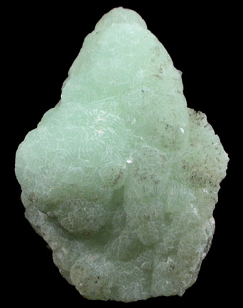 Prehnite over Quartz from Bull Run Quarry, near Conklin, Loudoun County, Virginia