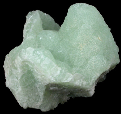 Prehnite over Quartz from Bull Run Quarry, near Conklin, Loudoun County, Virginia