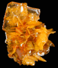 Wulfenite with Mimetite from San Francisco Mine, Cerro Prieto, near Cucurpe, Sonora, Mexico