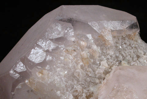 Beryl var. Morganite from Elizabeth R Mine, Pala District, San Diego County, California