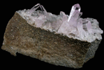 Quartz var. Amethyst from Cerro de la Concordia, Piedras Parado, near Las Vigas, Tatatila, Veracruz, Mexico