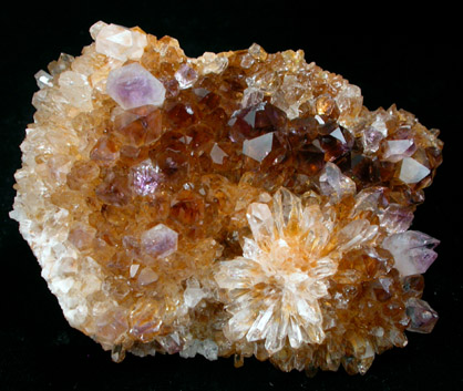 Quartz var. Amethyst from Kidder Lane east of Woodland Road, Southborough, Worcester County, Massachusetts