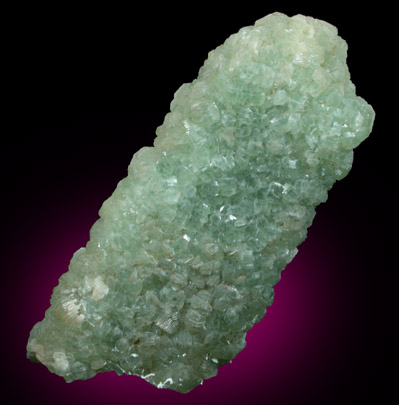 Prehnite pseudomorph after Anhydrite from Lane's Quarry, Westfield, Hampden County, Massachusetts