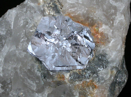 Molybdenite from Moly Hill Mine, La Motte Township, Qubec, Canada