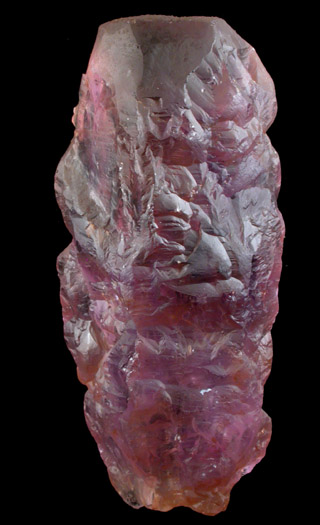 Quartz var. Ametrine (with rare pinacoid face) from Anahi Mine, La Gaiba District, Angel Sandoval Province, Santa Cruz Department, Bolivia