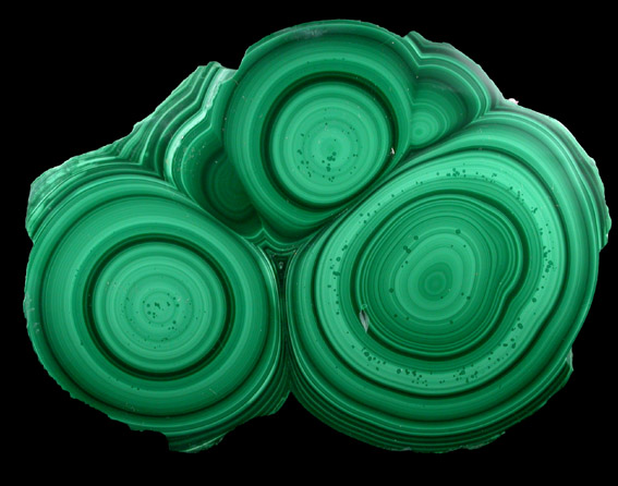 Malachite from Mashamba Mines, 10 km west of Kolwezi, Katanga Copperbelt, Lualaba Province, Democratic Republic of the Congo