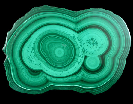 Malachite from Mashamba Mines, 10 km west of Kolwezi, Katanga Copperbelt, Lualaba Province, Democratic Republic of the Congo