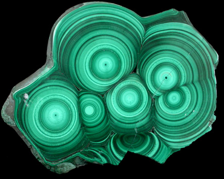 Malachite from Mashamba Mines, 10 km west of Kolwezi, Katanga Copperbelt, Lualaba Province, Democratic Republic of the Congo