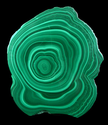 Malachite from Mashamba Mines, 10 km west of Kolwezi, Katanga Copperbelt, Lualaba Province, Democratic Republic of the Congo