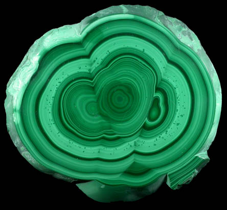 Malachite from Mashamba Mines, 10 km west of Kolwezi, Katanga Copperbelt, Lualaba Province, Democratic Republic of the Congo