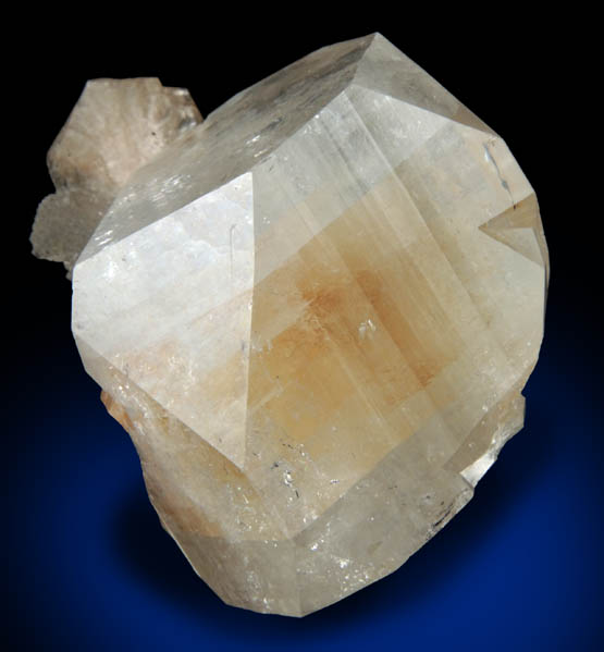 Apophyllite with Stilbite on Quartz from Nashik District, Maharashtra, India