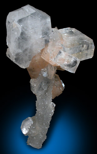 Apophyllite with Stilbite from Nashik District, Maharashtra, India