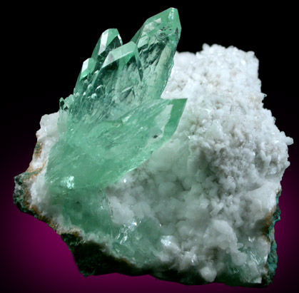 Apophyllite with Heulandite-Ca from Pashan Hill Quarry, Poona District, Maharashtra, India