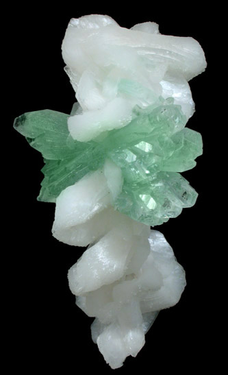 Apophyllite with Stilbite from Beed, Maharashtra, India