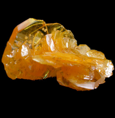 Wulfenite with Mimetite from San Francisco Mine, Cerro Prieto, north of Cucurpe, Sonora, Mexico