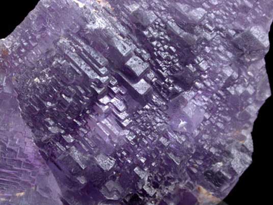 Fluorite from La Cabaa, Punta Arrobado, north of Berbes, Ribadesella, Asturias, Spain