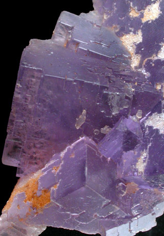 Fluorite from La Cabaa, Punta Arrobado, north of Berbes, Ribadesella, Asturias, Spain