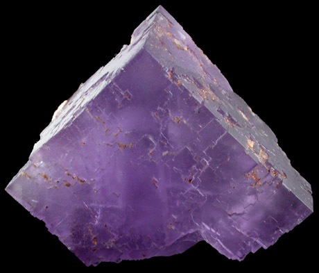 Fluorite from La Cabaa, Punta Arrobado, north of Berbes, Ribadesella, Asturias, Spain