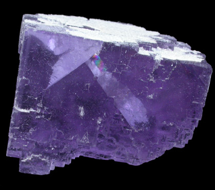 Fluorite with Quartz coating from La Cabaa, Punta Arrobado, north of Berbes, Ribadesella, Asturias, Spain