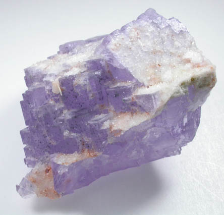 Fluorite with Quartz coating from La Cabaa, Punta Arrobado, north of Berbes, Ribadesella, Asturias, Spain