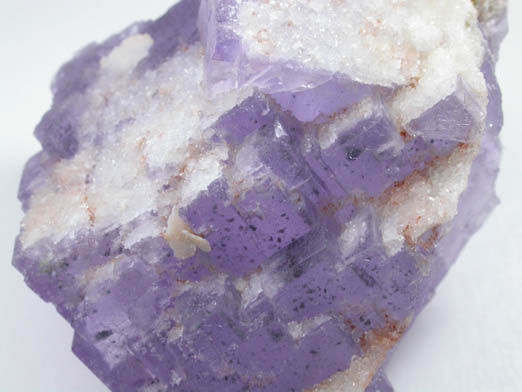 Fluorite with Quartz coating from La Cabaa, Punta Arrobado, north of Berbes, Ribadesella, Asturias, Spain